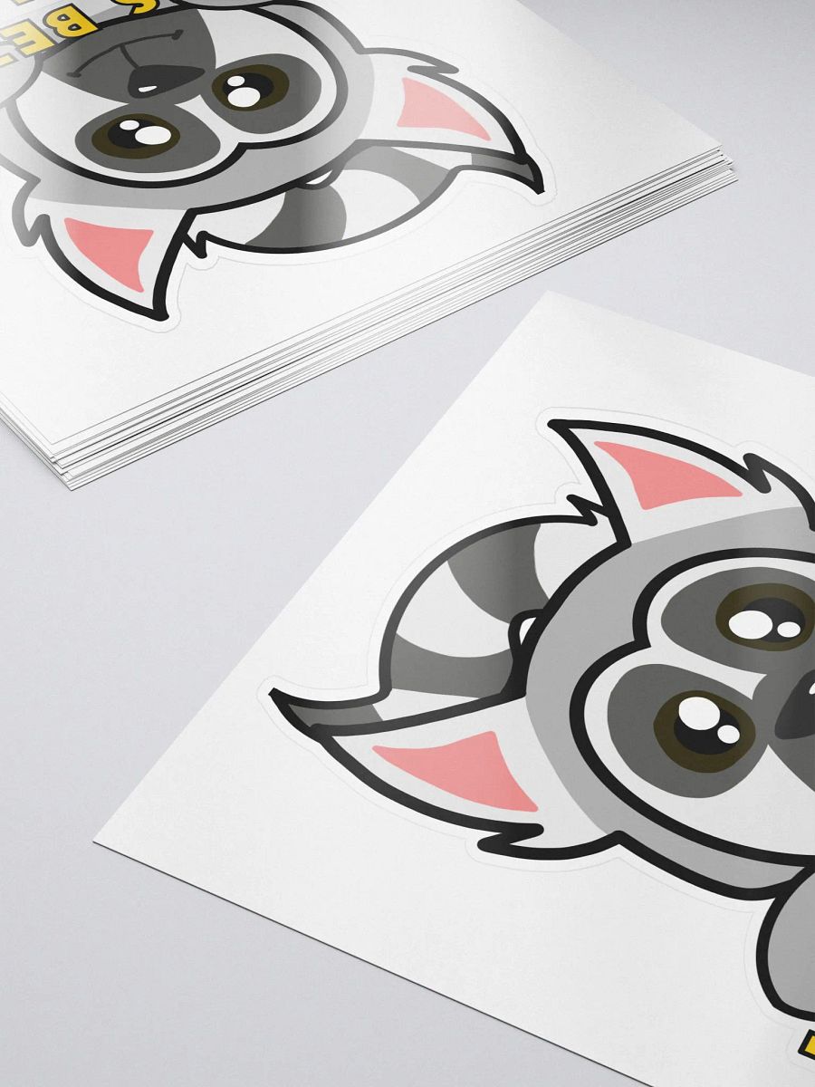 Life Is Better With A Lemur Kiss Cut Sticker product image (5)