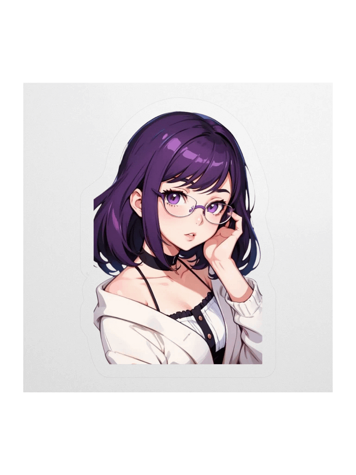 (PURPLE WAIFU) K STICKERS product image (1)