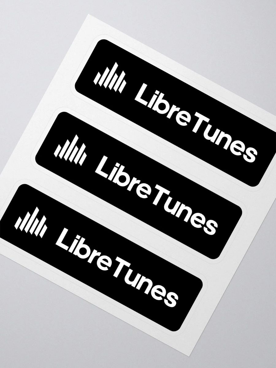 Black Premium Record Label Stickers product image (2)