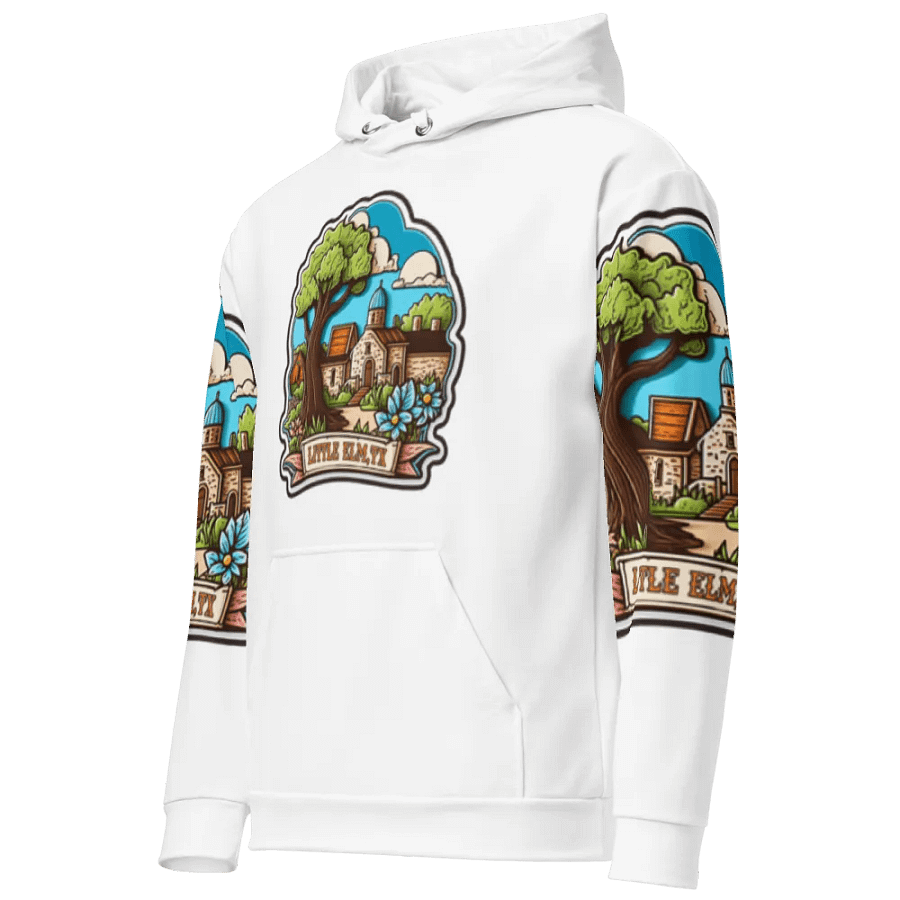 Little Elm Texas All-Over Scenic Hoodie product image (4)