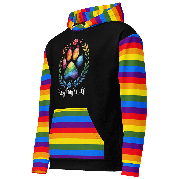 Pride Paw DELUXE Unisex Hoodie product image (2)