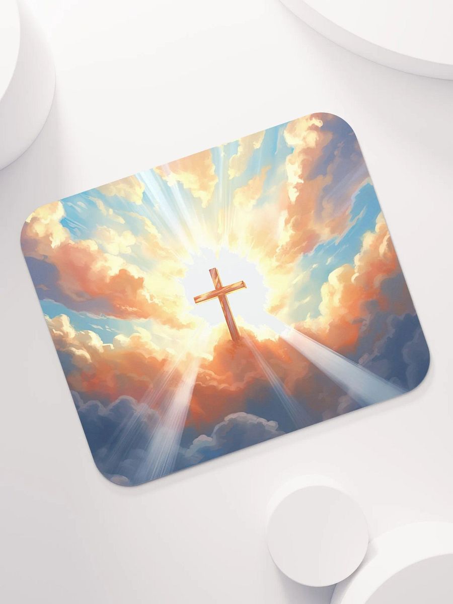 Jesus is the Light Mouse Pad product image (7)