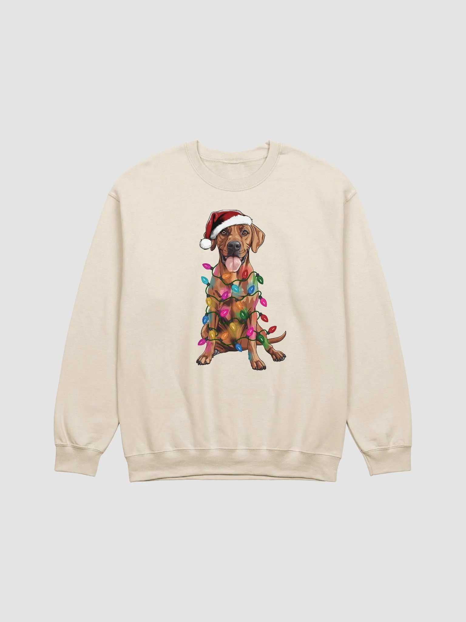 Funny Rhodesian Ridgeback Christmas Sweatshirt product image (22)