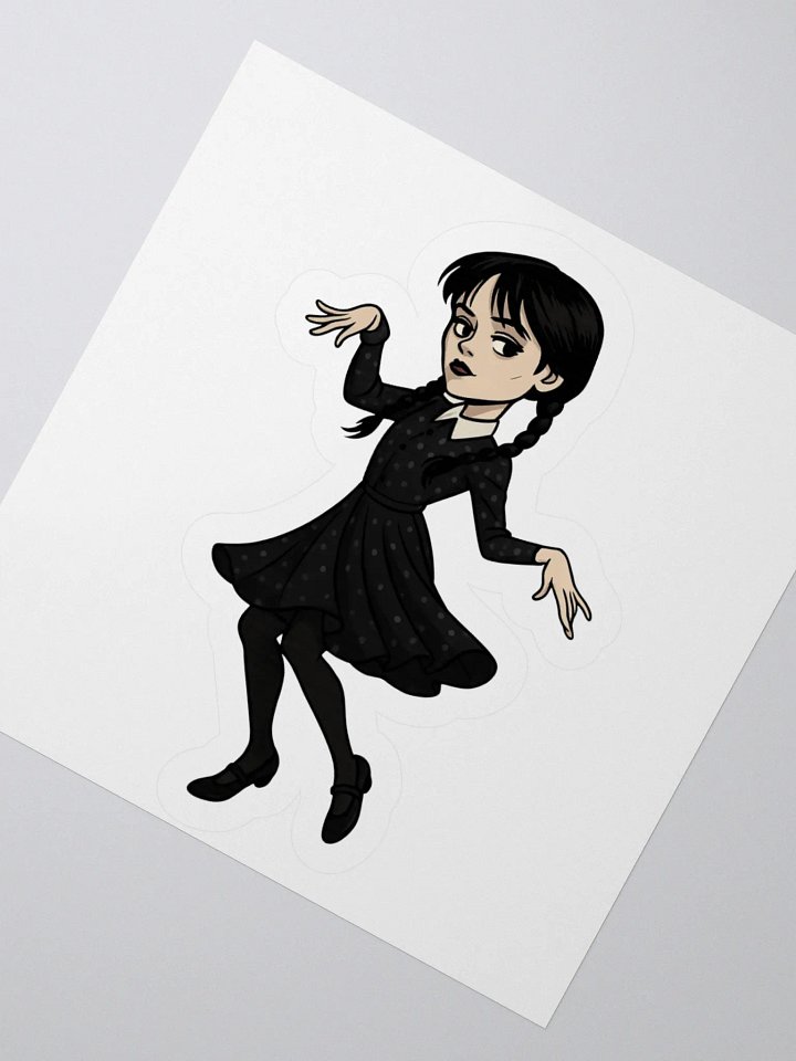 Wednesday Cut Stickers product image (5)
