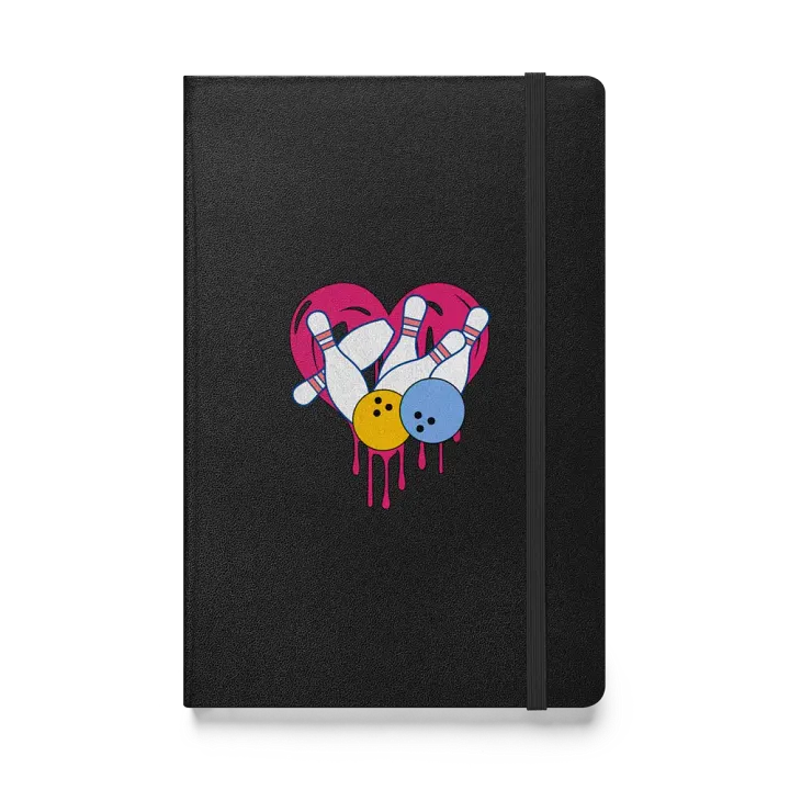 Heart Bowling Strike of Creativity Hardcover Notebook product image (1)