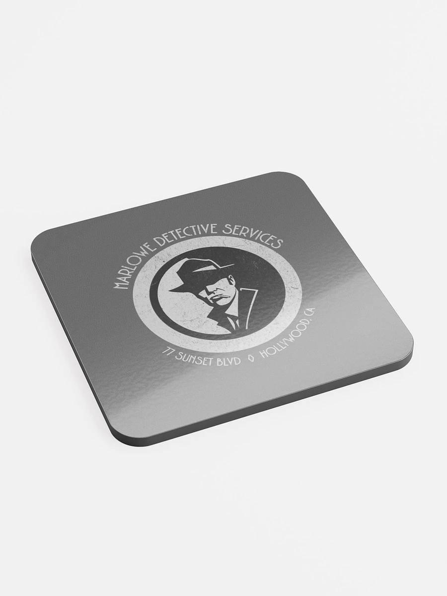 Marlowe Detective Services Beverage Coaster product image (3)