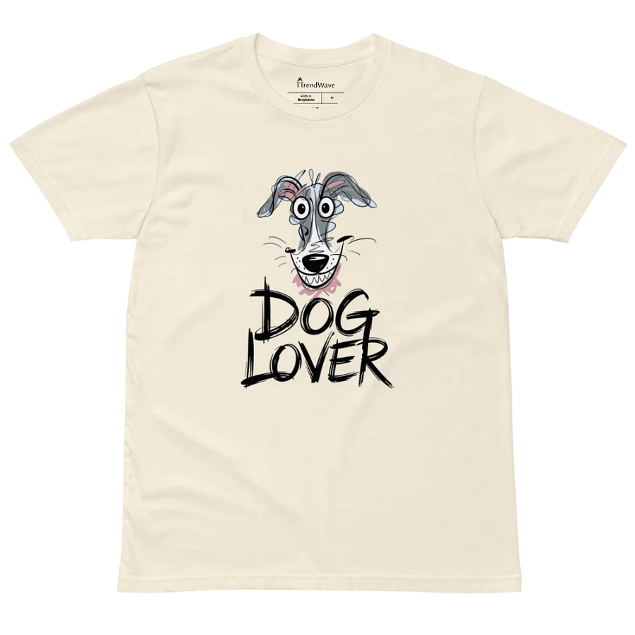 Playful Greyhound – Dog Lover AS Colour Unisex Premium T-Shirt product image (2)