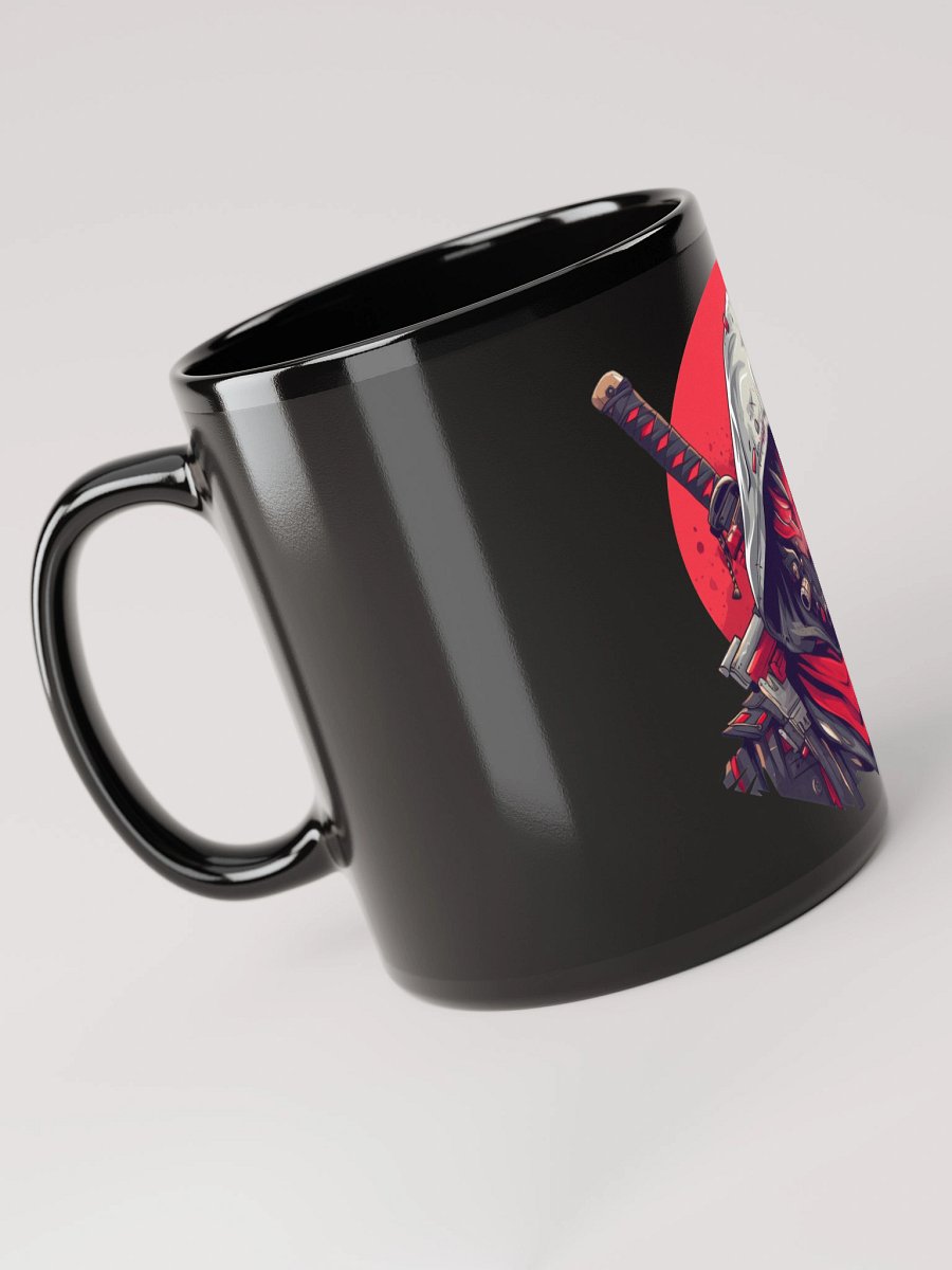 Samurai Ninja Warrior Black Ceramic Mug product image (5)