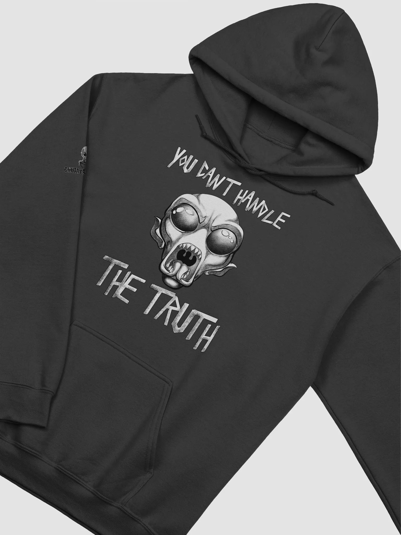 You Can't Handle The Truth - Black and White Version - Hoodie product image (3)