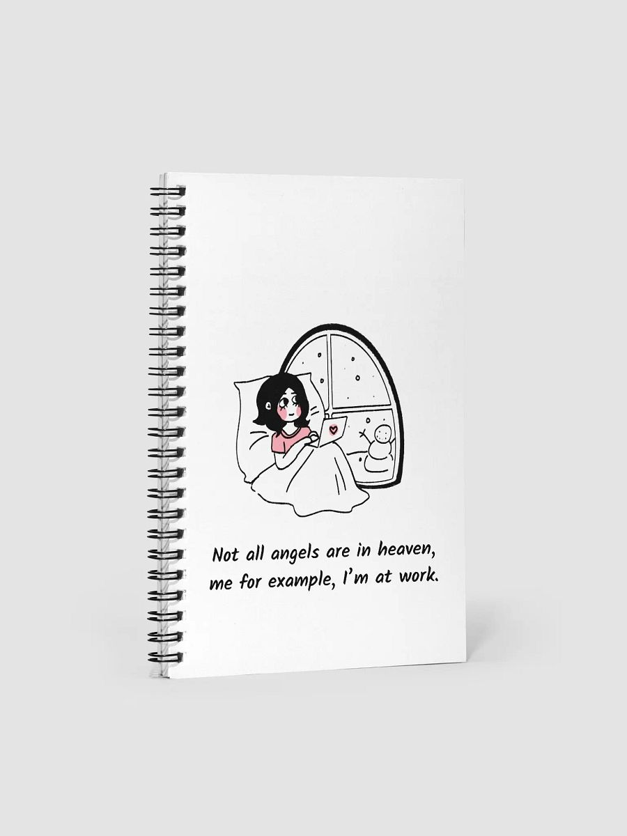 Angels At Work Notebook - 140 dotted pages product image (1)