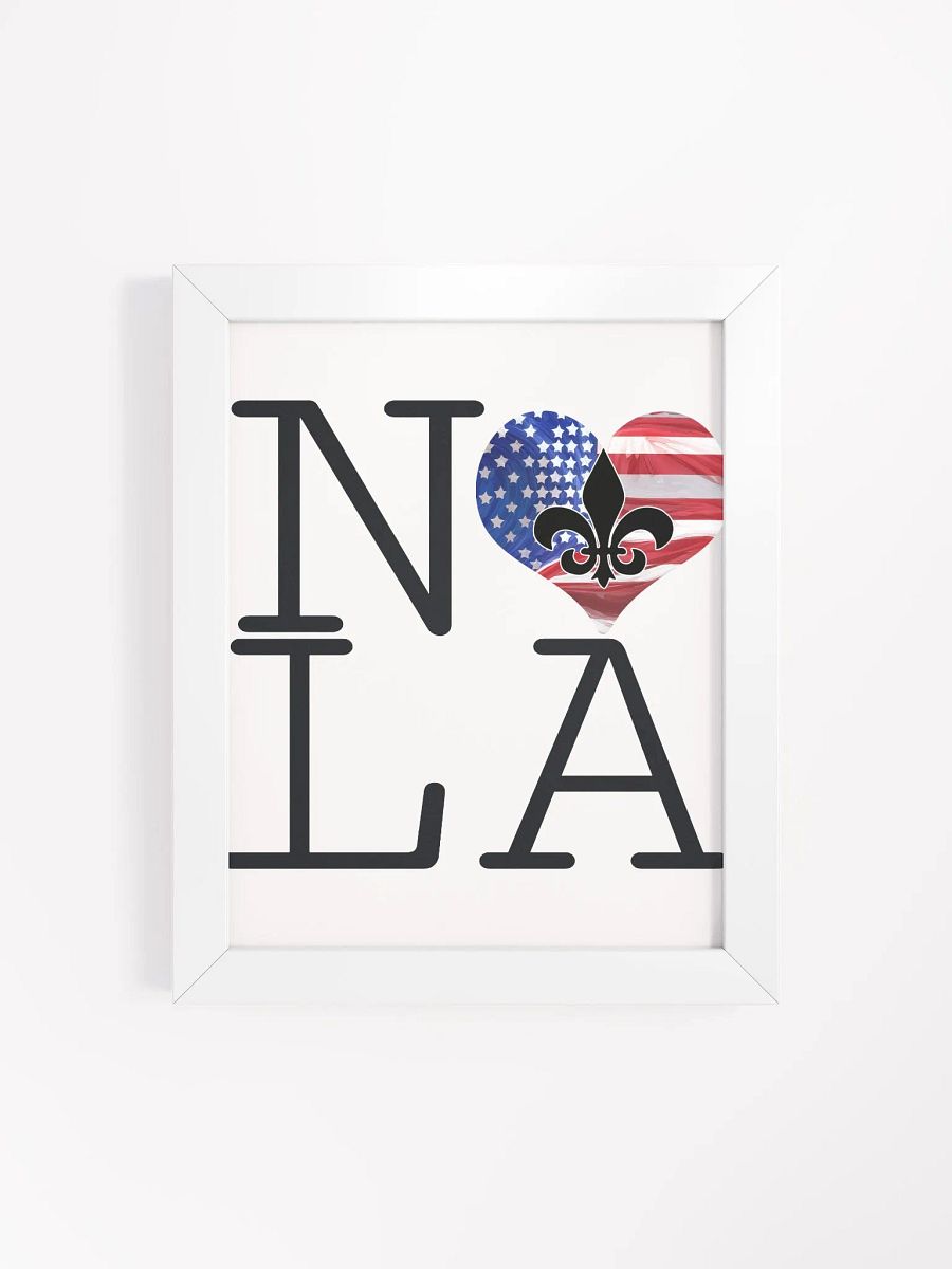 I LOVE NOLA **BIGSHOT POSTER** (USA HEART) product image (133)
