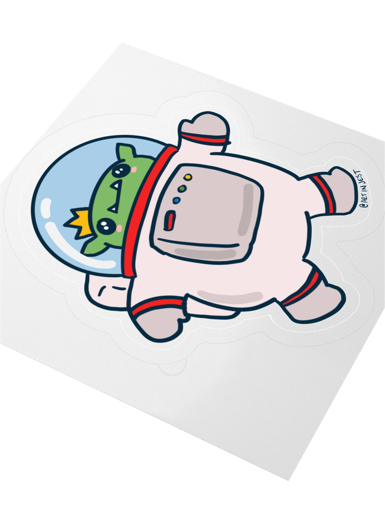 Astronaut Goblin Sticker product image (3)