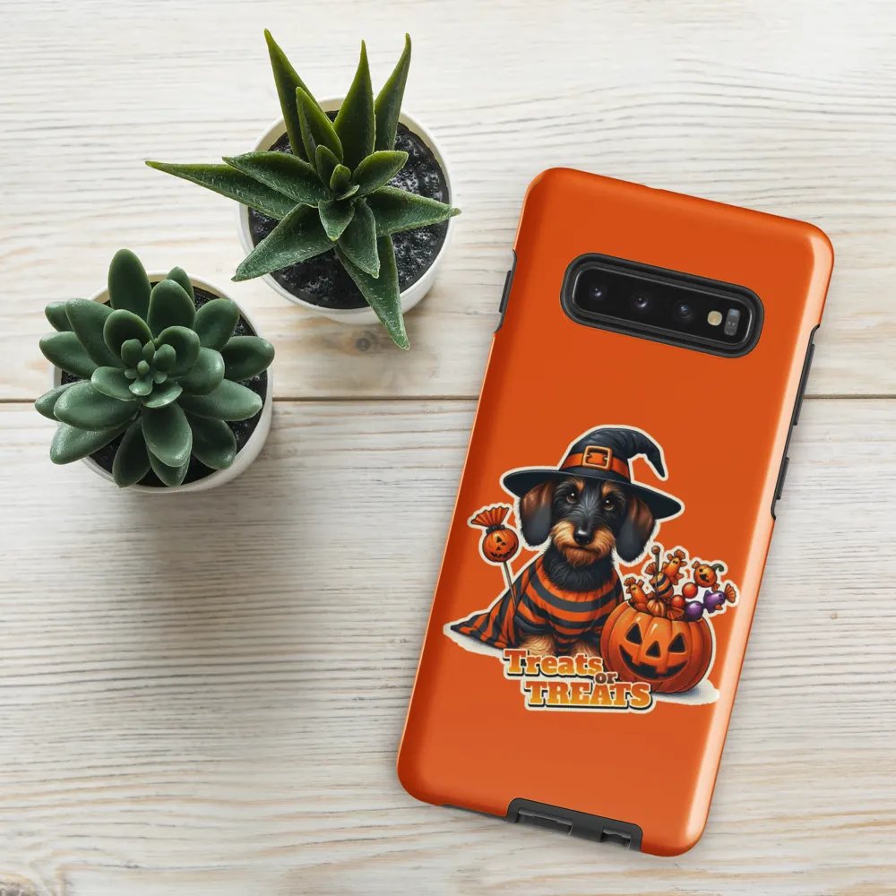 Dachshund Treat Halloween - Samsung Tough Case product image (49)