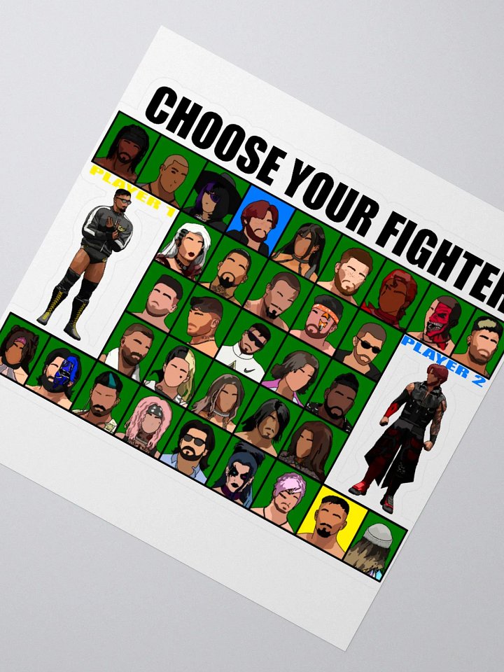 PEPW Choose Your Fighter Almir x Connor Sticker product image (2)