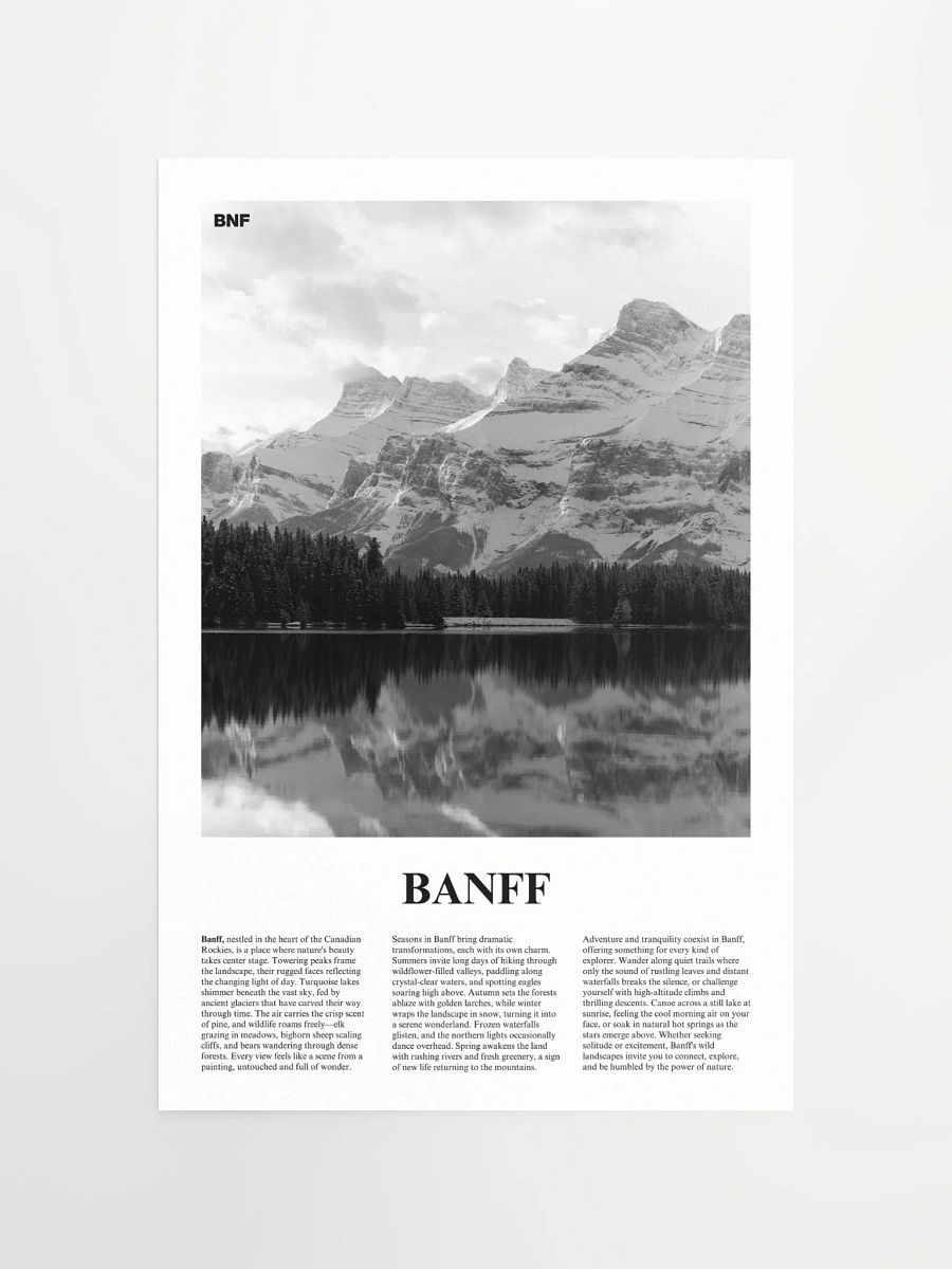 Banff 02 Newspaper Poster product image (13)