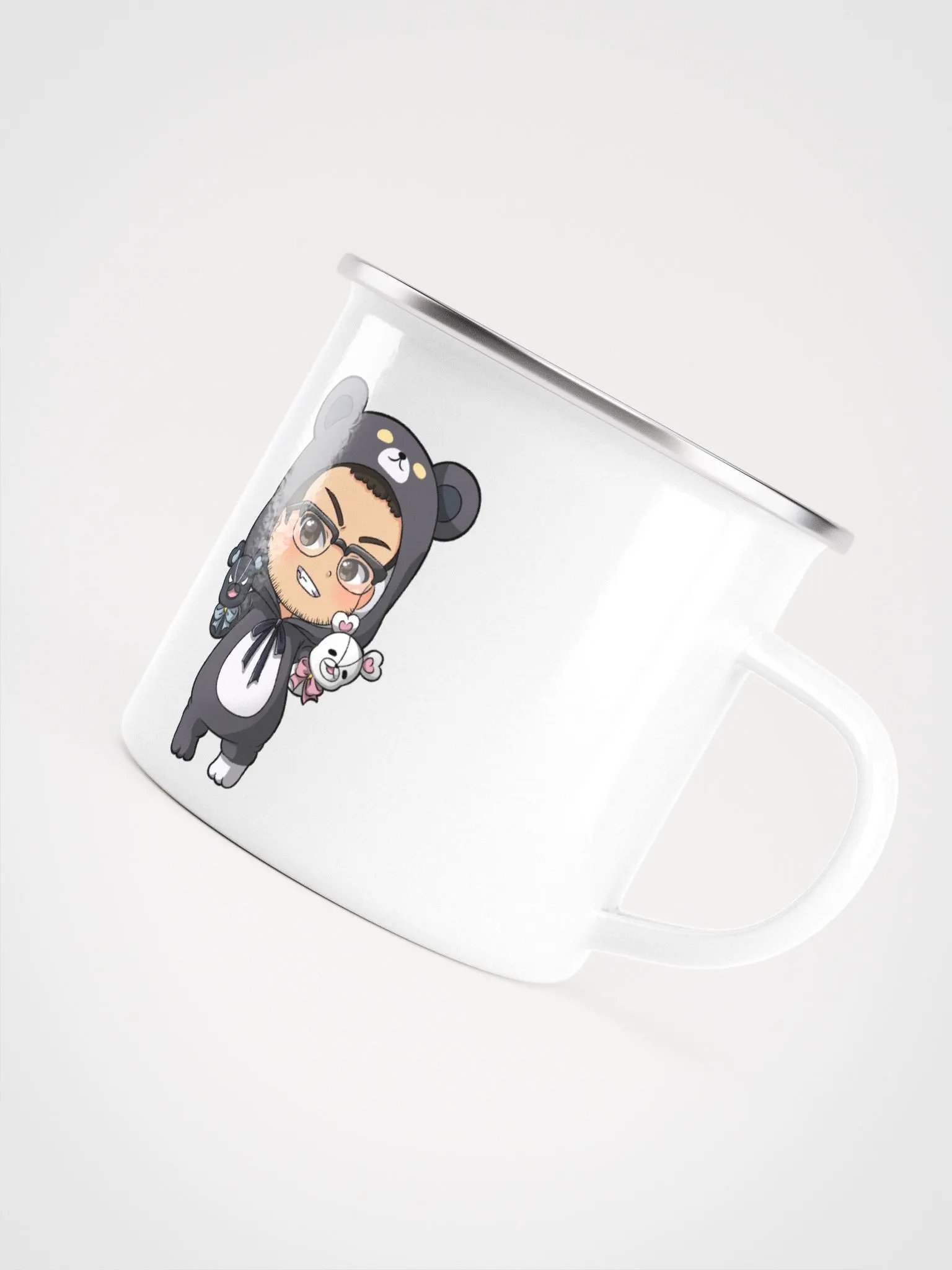 Bear Plays Enamel Mug product image (4)