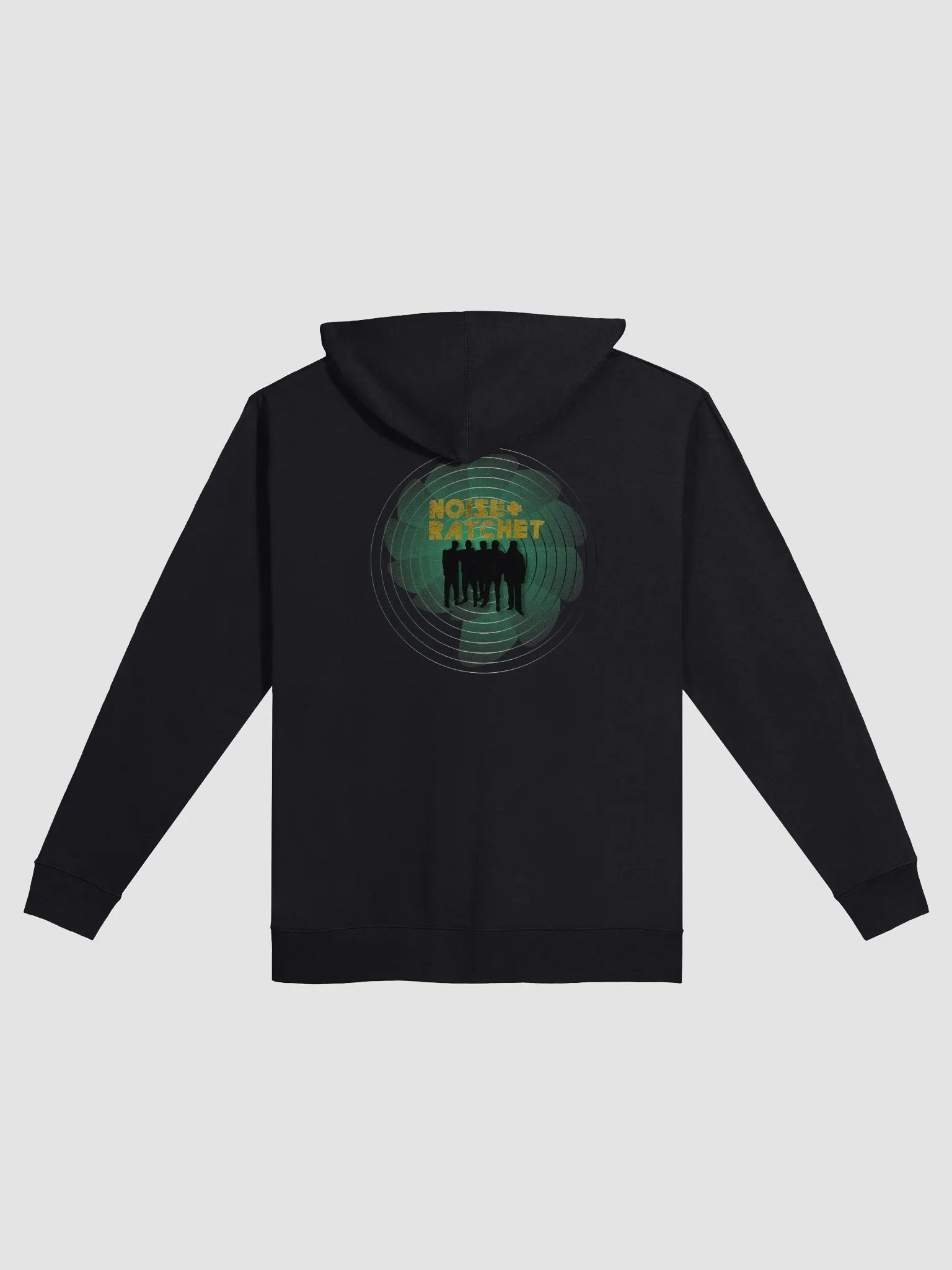Noise Ratchet Spiral Band Zip Hoodie product image (1)