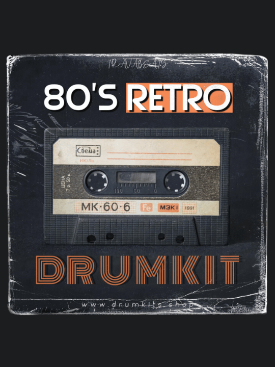 80's RETRO DRUM KIT product image (1)