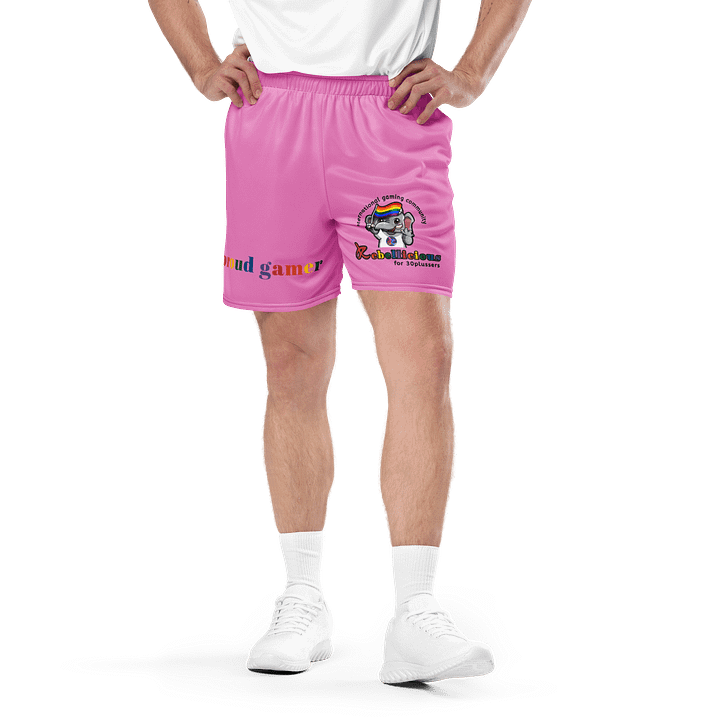 Unisex Shorts Proud Gamer Pink product image (2)