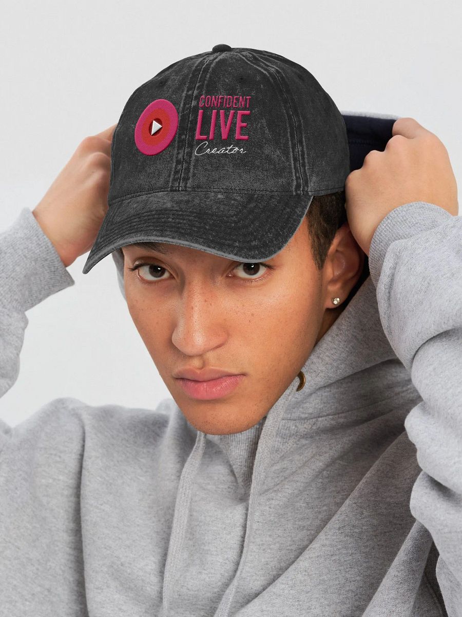 Confident Live Creator Vintage Cap product image (6)