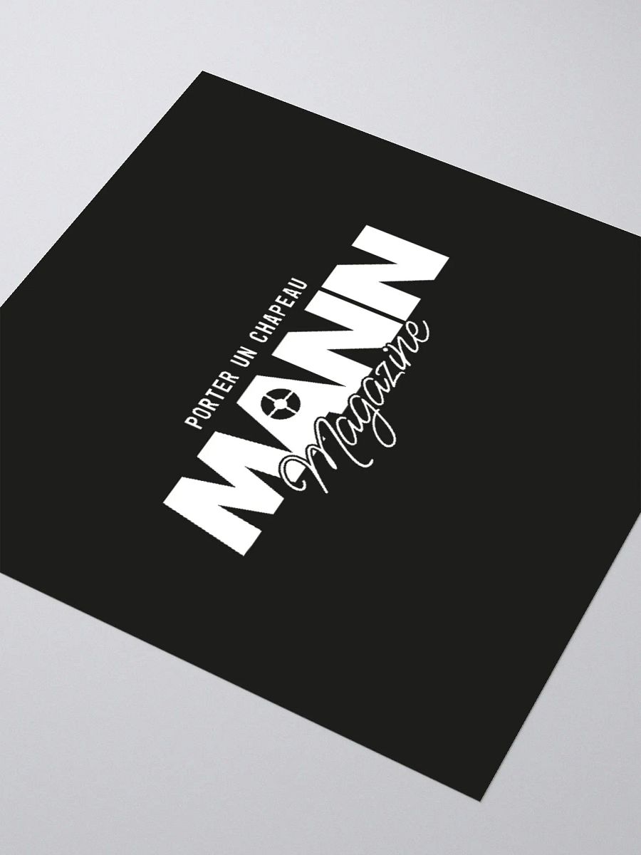 MANN Magazine Black Sticker product image (3)