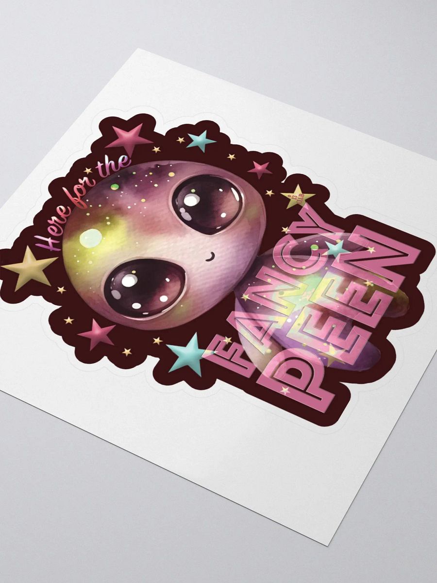 Fancy Alien Sticker (Pink/Multi) product image (3)