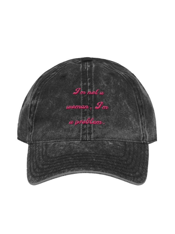I'm not a woman I'm a problem Vintage Statement Cap product image (1)