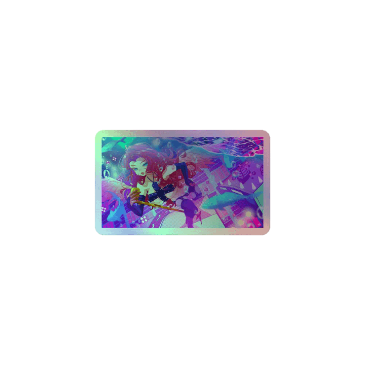 Pink Pony Club Metal Holo Sticker product image (1)