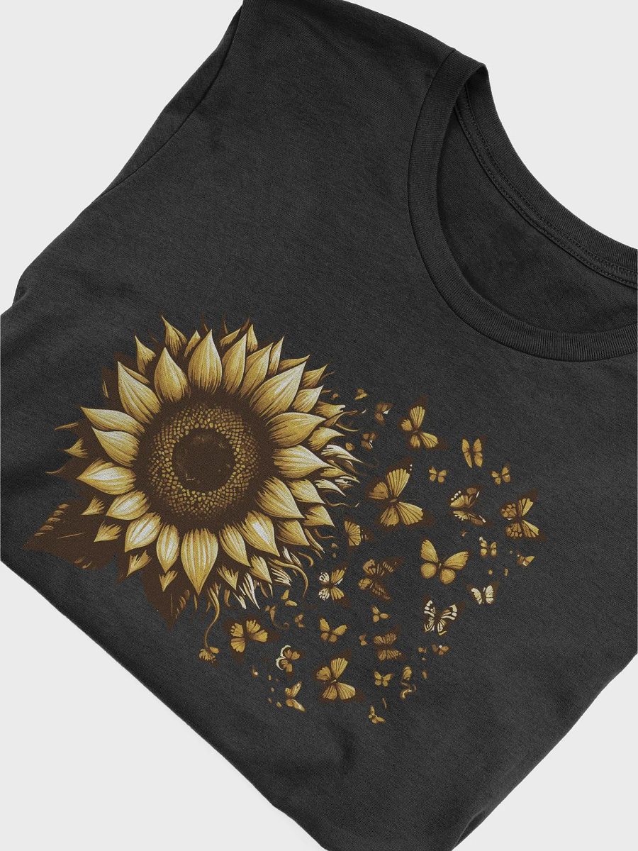 Sunflower Symphony Butterflies T-Shirt product image (7)