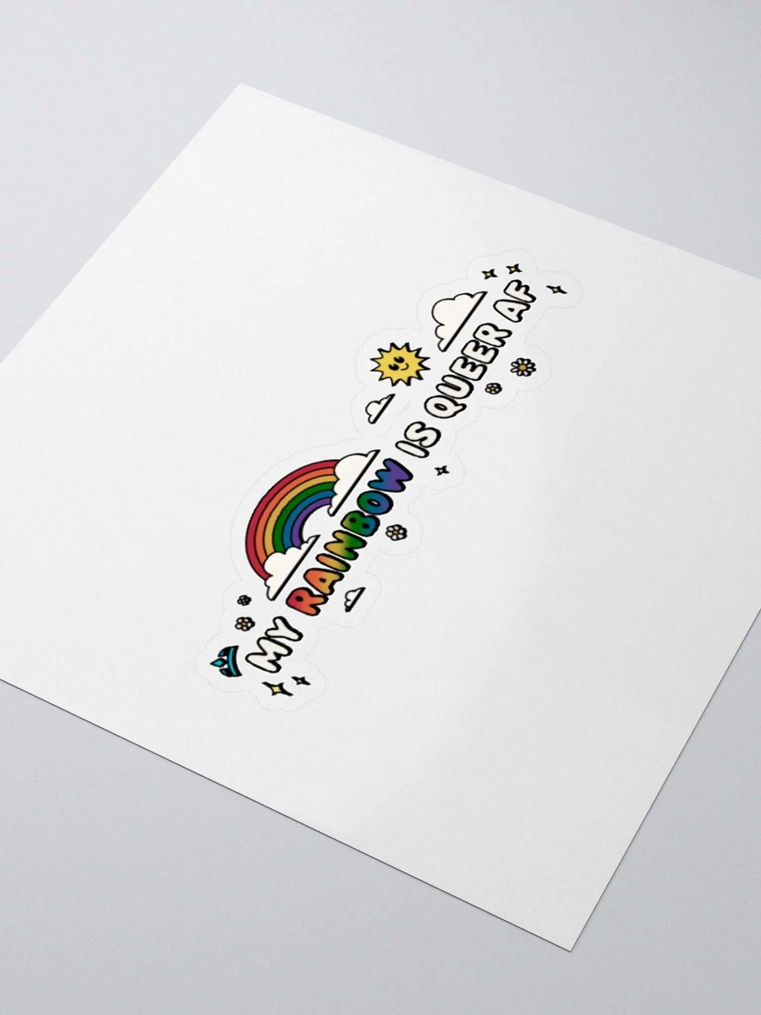 My Rainbow is Queer AF Sticker product image (3)