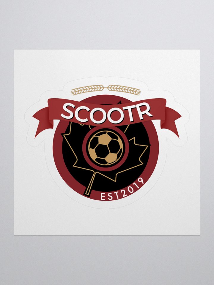 Retro Launch Logo Sticker product image (2)