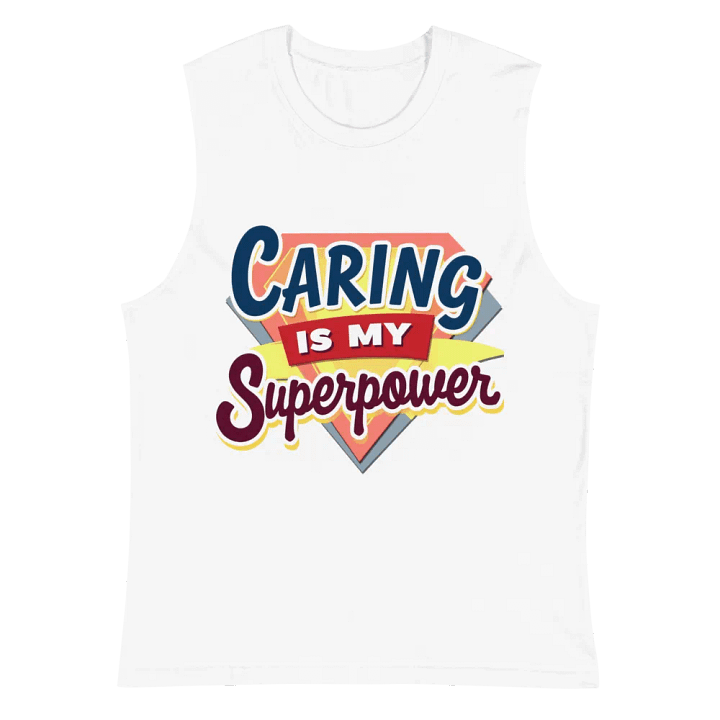 Superpower Care Muscle Tank product image (6)