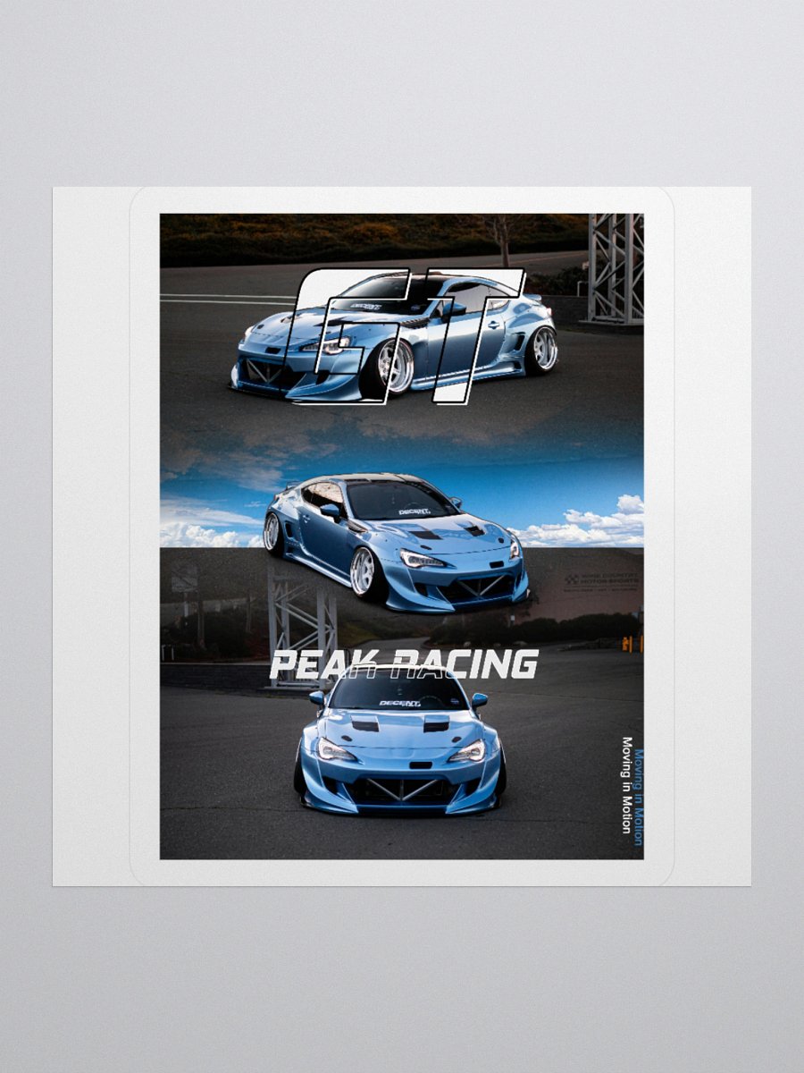 Peak Racing 86 | Kiss-cut Sticker product image (1)