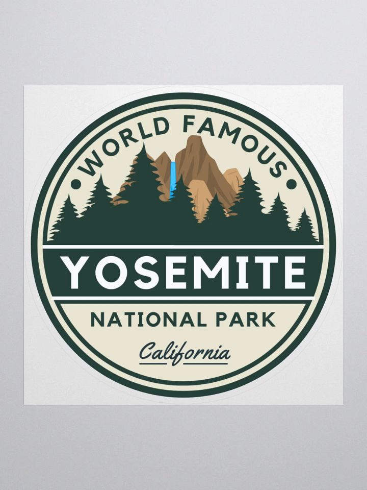 Yosemite National Park Sticker product image (1)
