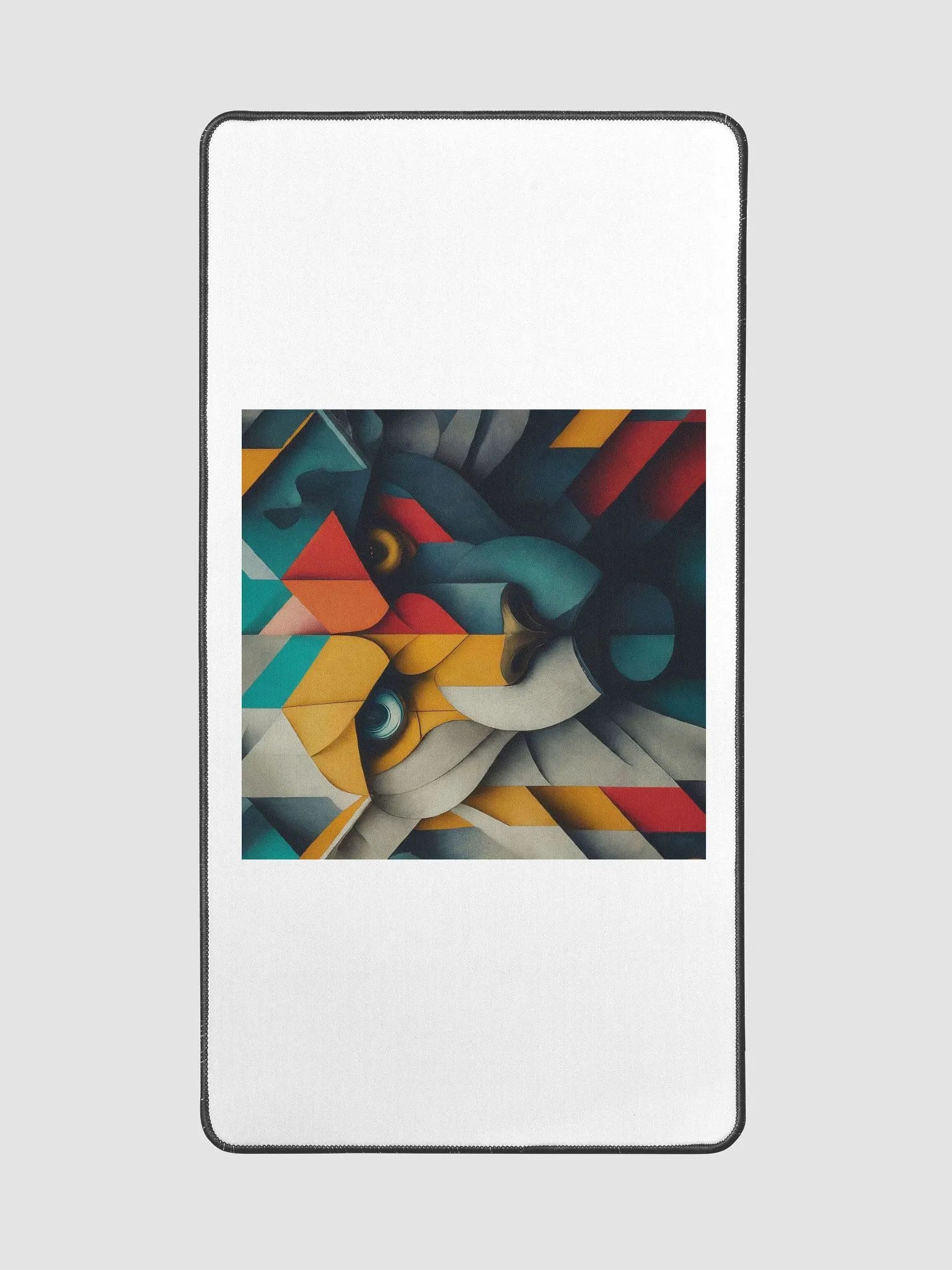 Bear Face Abstract Desk Mat product image (2)