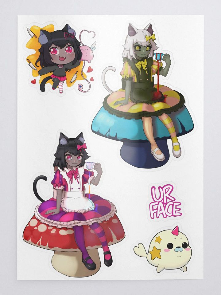 Ninu Shroom stickers product image (1)