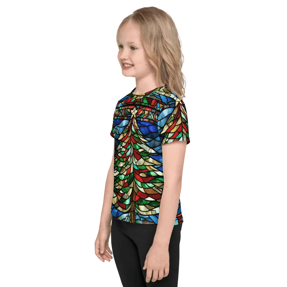 Christmas Tree Kids Tee product image (4)