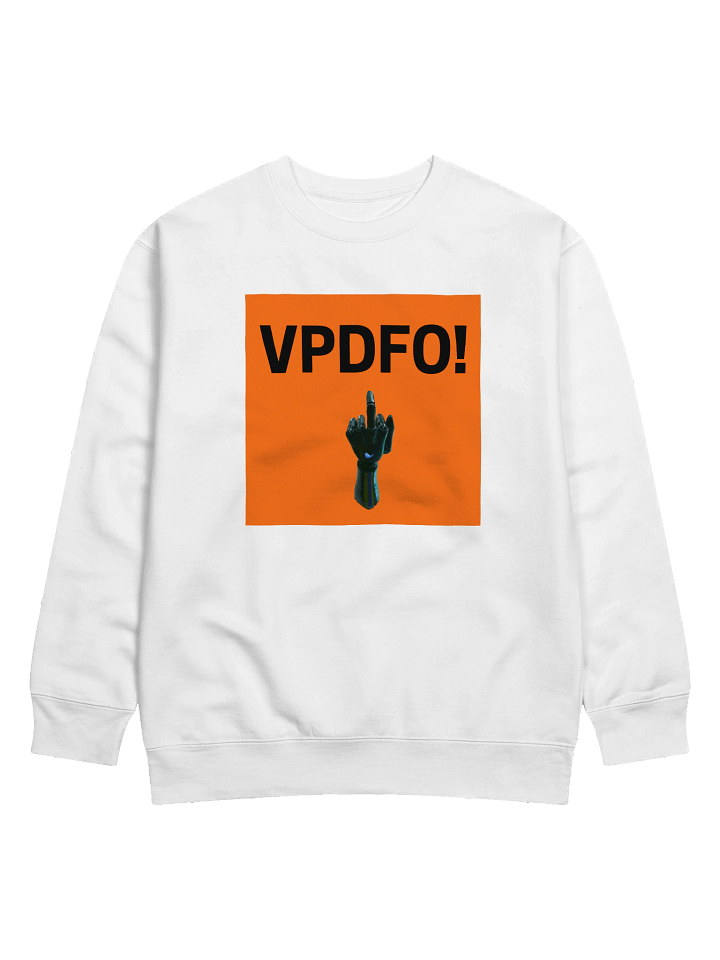 VPDFO premium sweater - white product image (1)