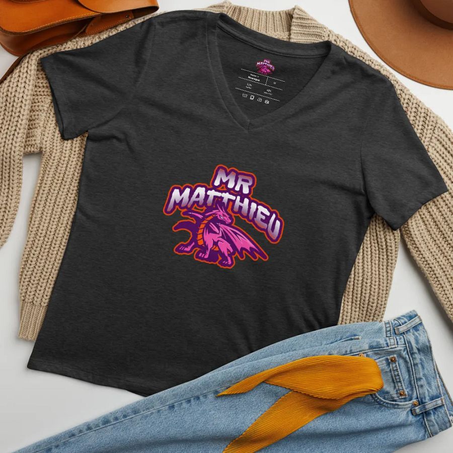 Bella+Canvas Women's Relaxed V-Neck T-Shirt product image (33)