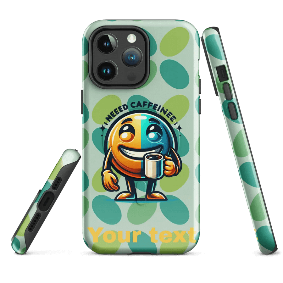 Caffeine Lover's iPhone® Case product image (4)