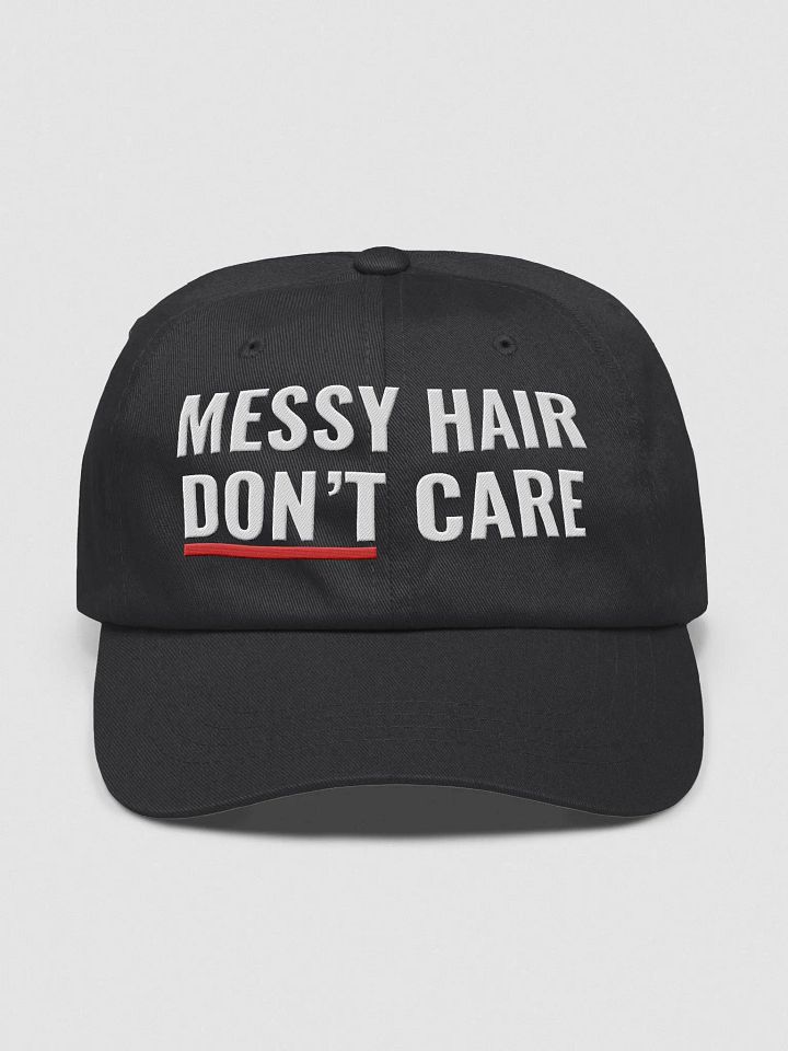 Messy Hair Don’t Care Cap product image (2)