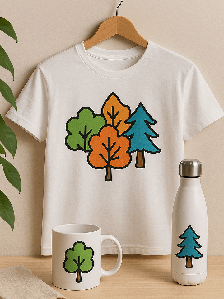 400+ Trees and Leaves Doodles to Unleash Your Creativity product image (2)