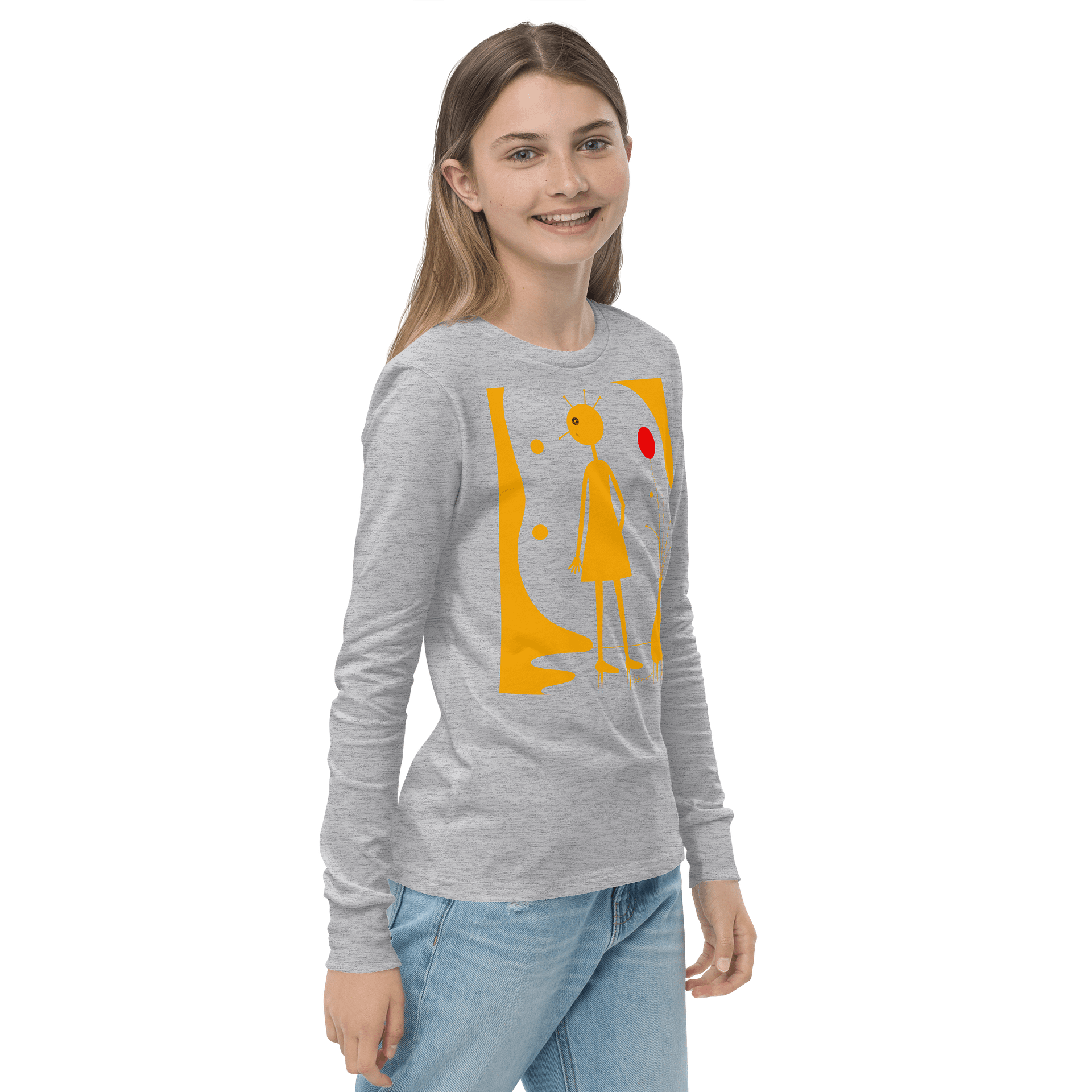 Bella+Canvas Youth Long Sleeve T-Shirt product image (4)