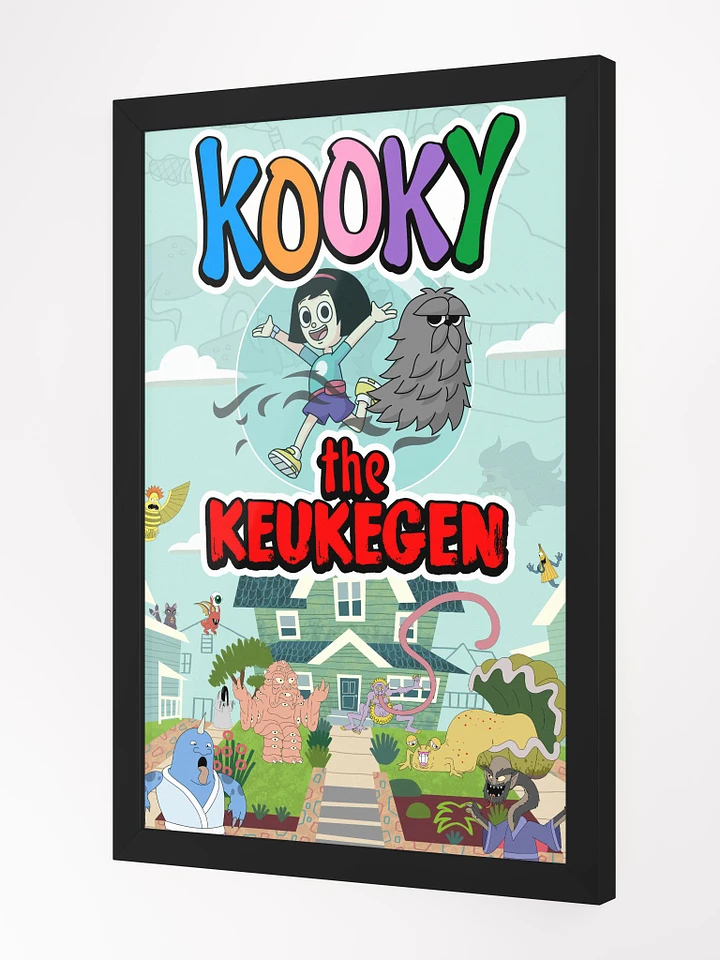 Kooky The Keukegen Poster - FRAMED product image (1)
