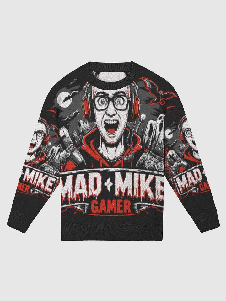 Mad Mike Gamer Cozy Knit Sweater product image (5)
