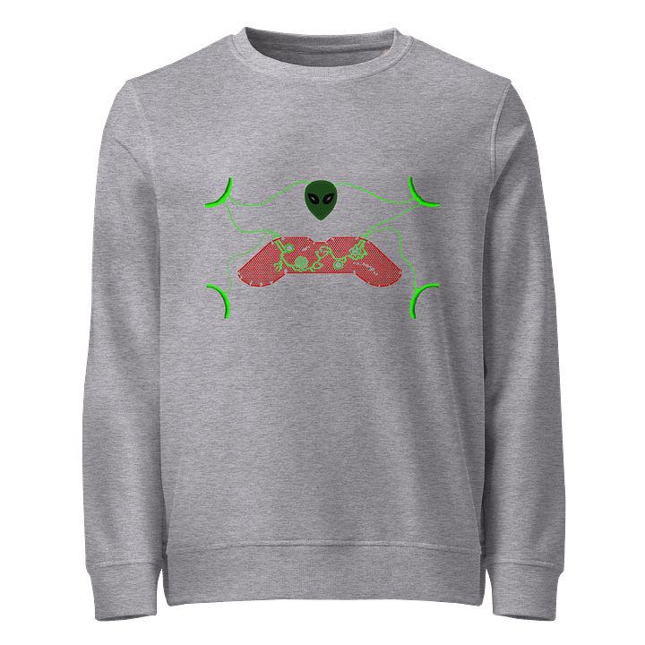 Galactic Gamer Unisex Organic Sweatshirt product image (1)