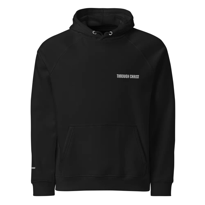Through Christ Stitched Hoodie product image (1)