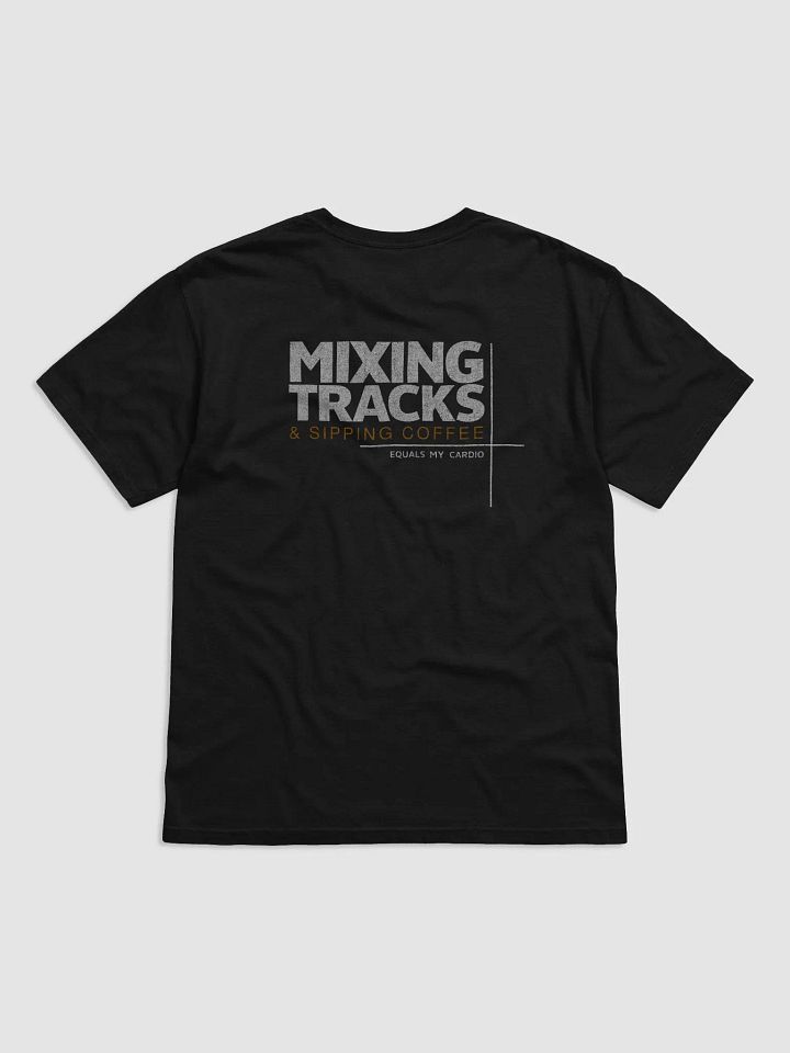 Mixing Tracks and Sipping Coffee: Music Producers Gift Tee product image (1)