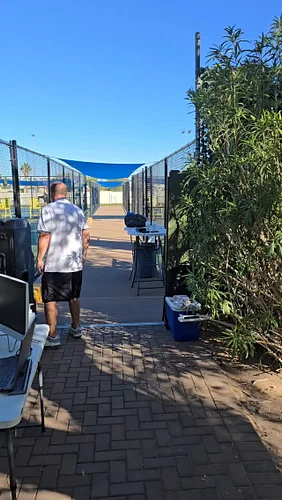 There are 16 outdoor courts and they are in the process of attaching a building with 16 indoor courts! Get yourself pickled i...