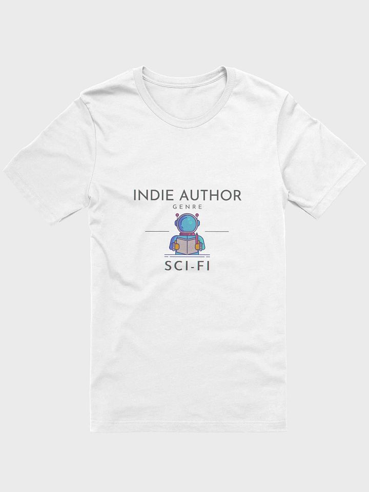 Indie Author Genre Sci-Fi white t-shirt product image (1)